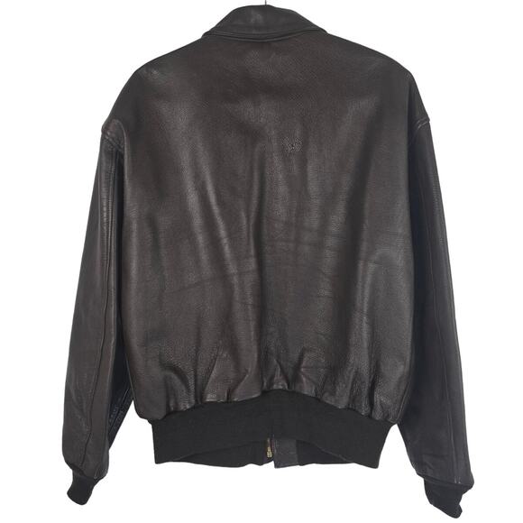 AVIREX New York Type A-2 US Army Air Forces Goat Skin Mens Bomber Jacket 42 - Picture 2 of 11